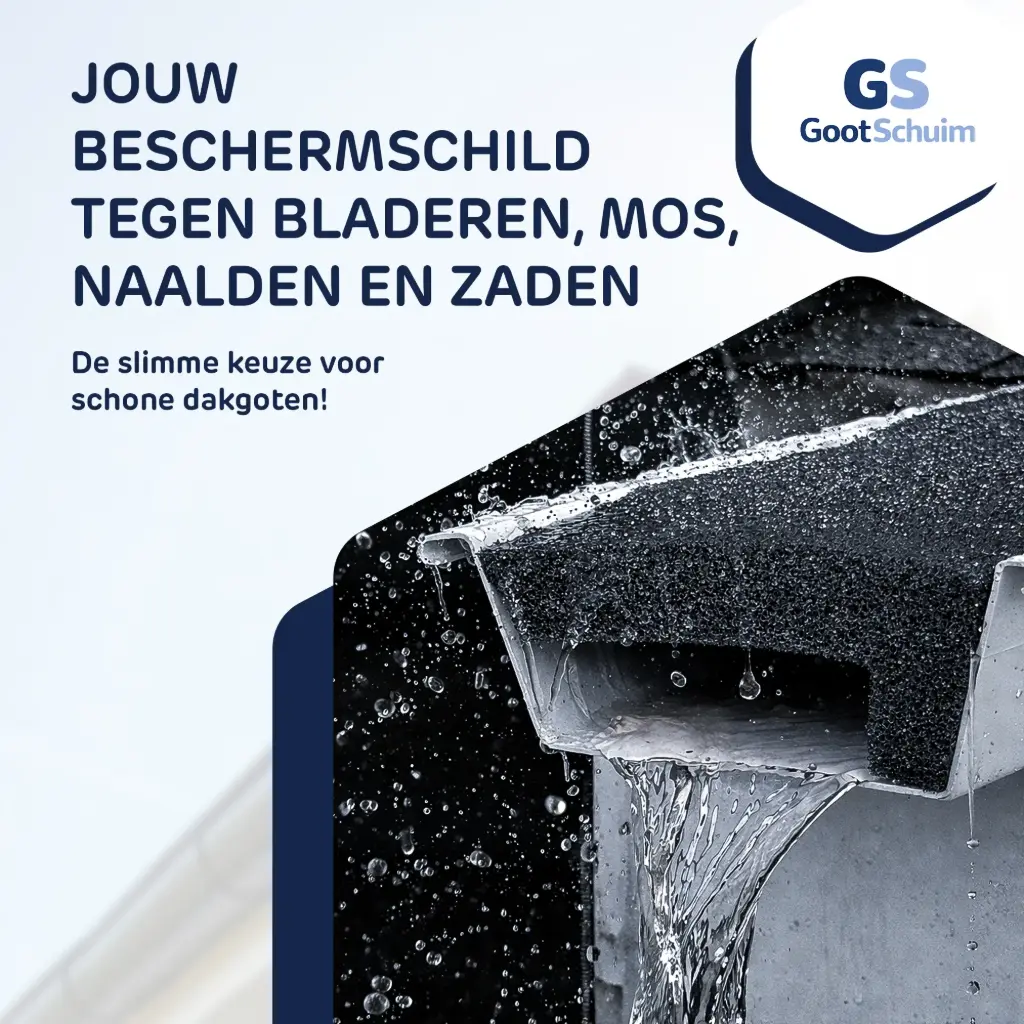 Rinnenschaum für Bakgoot 125mm. G300, BE & NL: PVC & Zink. 1,2m