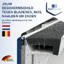 MousseGutiere pour Bakgoot / G300, BE & NL : PVC & zinc. 1,2 m